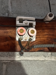 knob and tube connecting to BX Cable